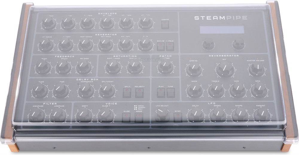 Decksaver skydds cover för Erica Synths Steampipe (Soft-Fit)
