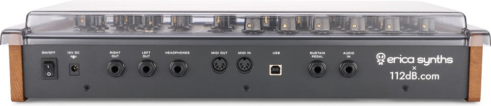 Decksaver skydds cover för Erica Synths Steampipe (Soft-Fit)