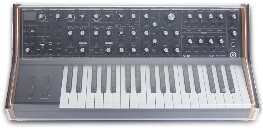 Decksaver skydds cover för Moog Subsequent 37 (Soft-Fit)