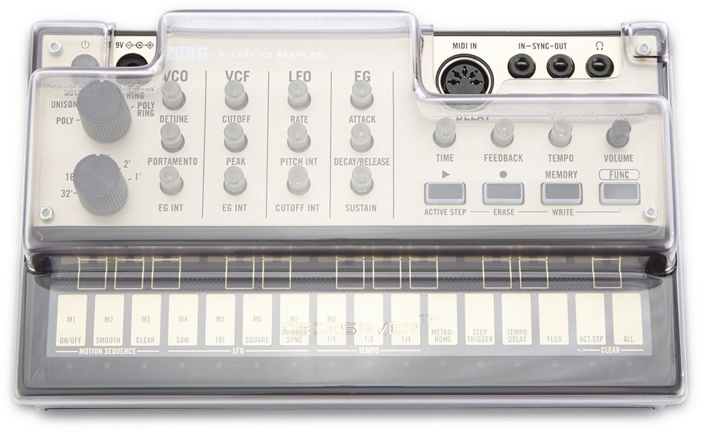 Decksaver Protection cover för Korg Volca Beats, Bass, FM, Keys och Sample