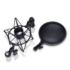 LD Systems DSM 400 mikrofonstötfäste med popfilter