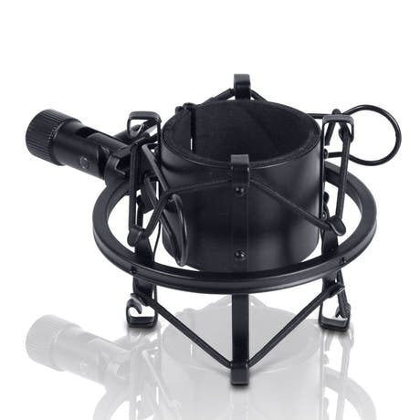 LD Systems DSM 45 mikrofonstötfäste (svart, 45-49 mm)