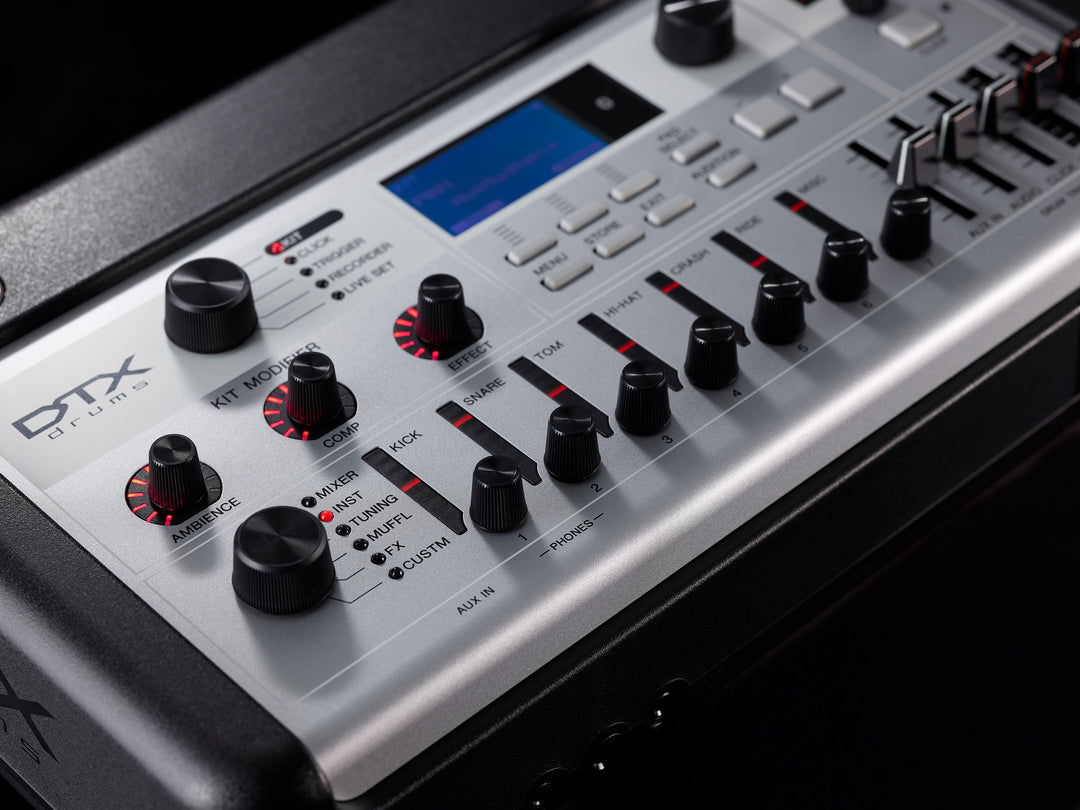 Yamaha DTX10K-M elektriskt trumset ( Black Forrest)