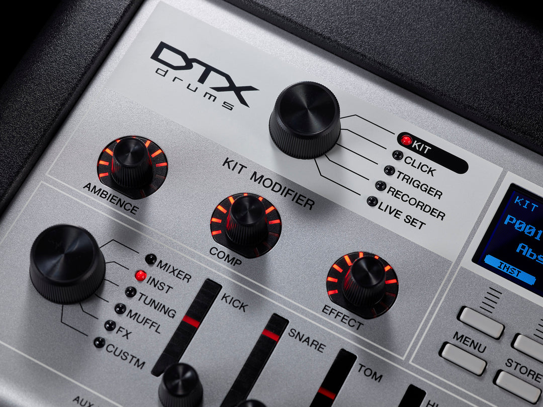 Yamaha DTX10K-M elektriskt trumset ( Black Forrest)