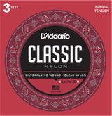 Daddario EJ27N-3D gitarrsträngar 3-pack (normal spänning, 0280-043)