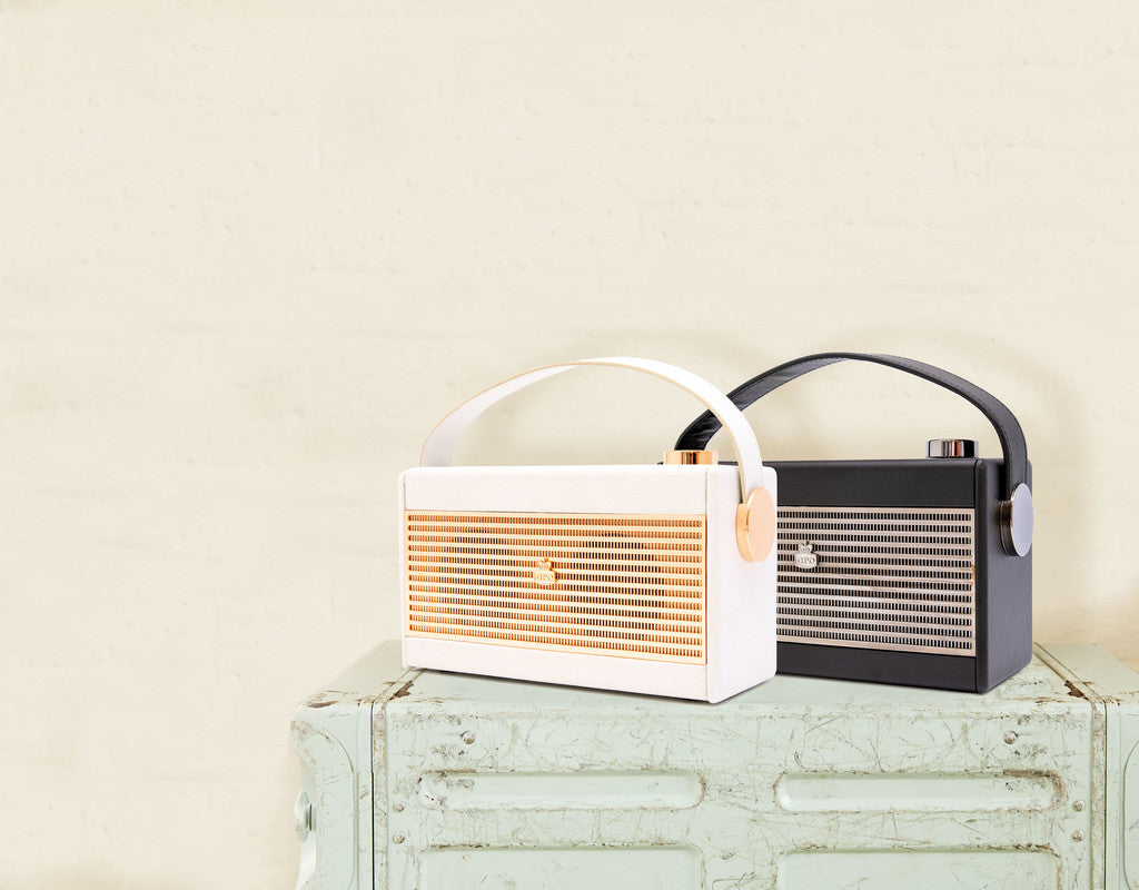 GPO Darcy Vintage Style Radio (svart/silver)