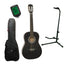 DiMavery AC-303 klassisk spansk gitarr 3/4 (svart) startpaket