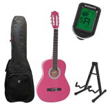 DiMavery AC-303 Spansk Gitarr 3/4 Starter Kit (Rosa)
