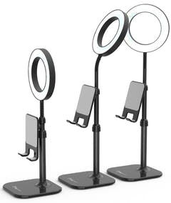 Digipower Succes Mobilhållare med 6" Ringlight