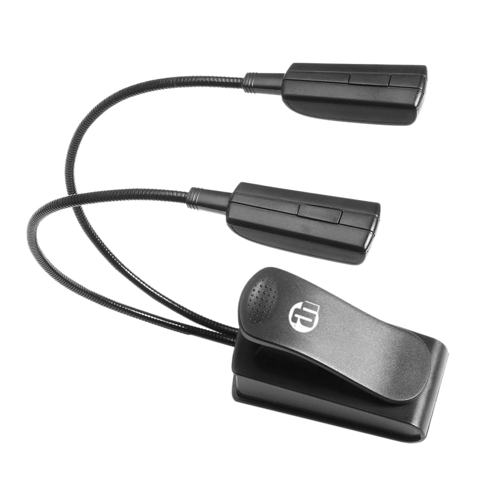 Dubbla svanhals-knöllampor