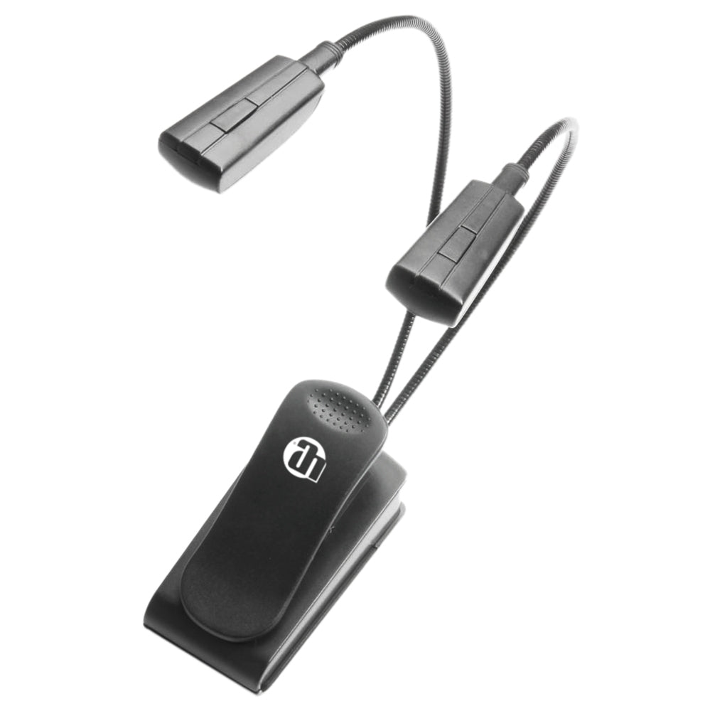 Dubbla svanhals-knöllampor