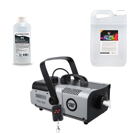 Light4Me Fog 900 Rökmaskin 900W bundle