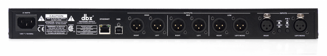 dbx DriveRack PA2-processor