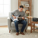 Grooveland ST El-guitar (Svart) Startpaket