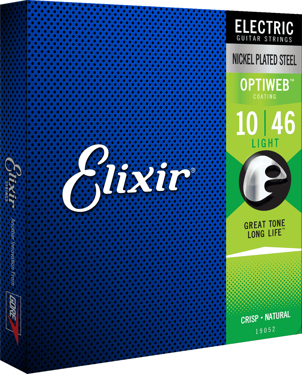 Elixir Optiweb Gitarrsträngar (Light, 10-46)