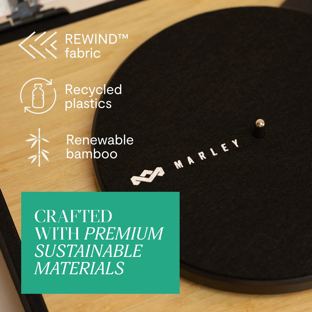 House of Marley Revolution Bluetooth Skivspelare & Högtalarpaket