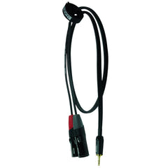 Enova adapterkabel MiniJack > 2 x XLR hane, 2 meter