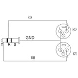 Enova Nxt 3-Pin XLR mikrofonkabel 3 meter