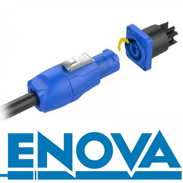 Enova Power ingångskabel kontakt, Blå