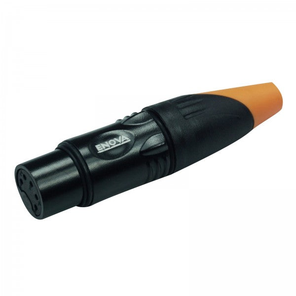 Enova 5 pol hon XLR kabelkontakt, svart IP67 Outdoor