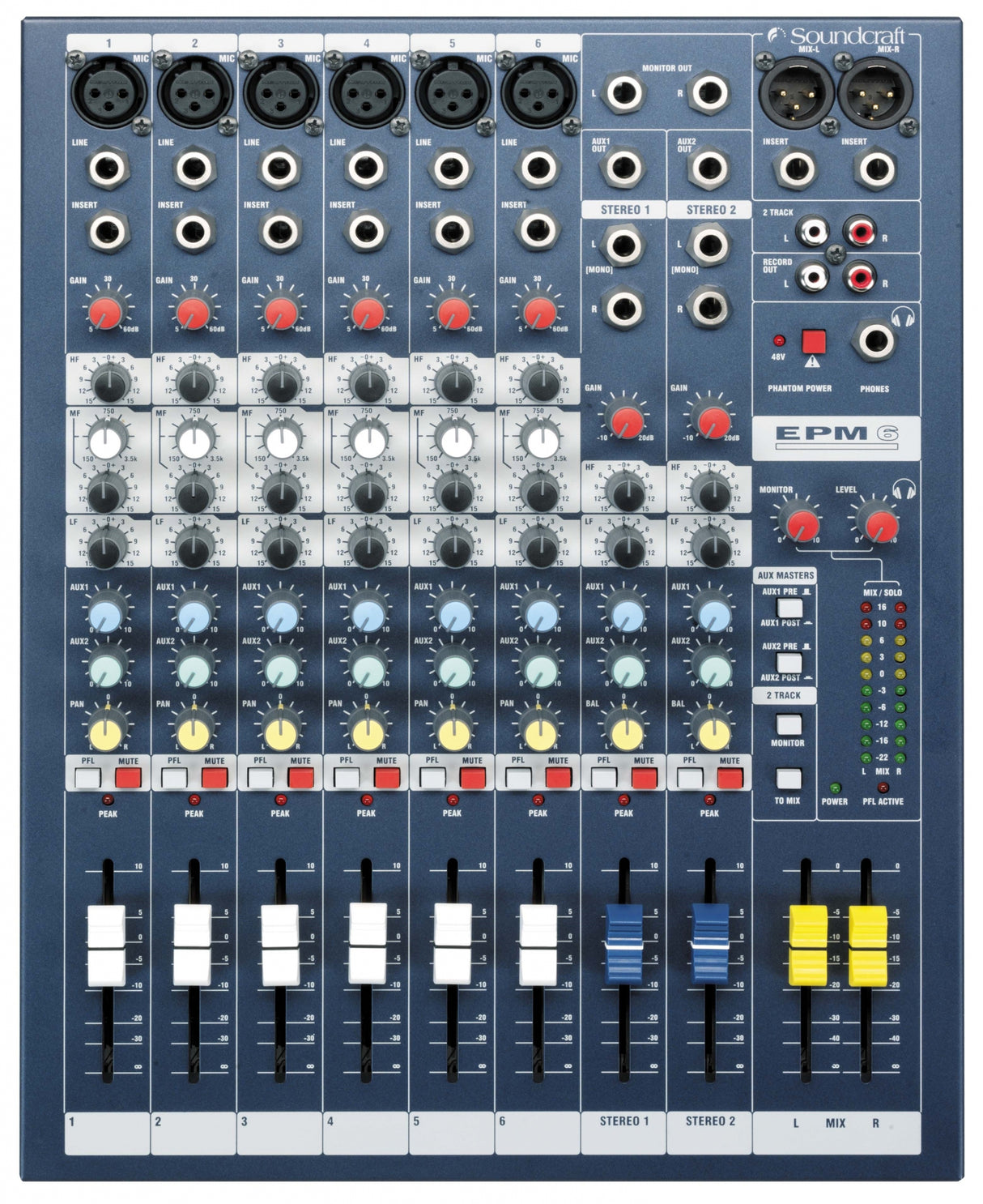 Soundcraft EPM6 mixer