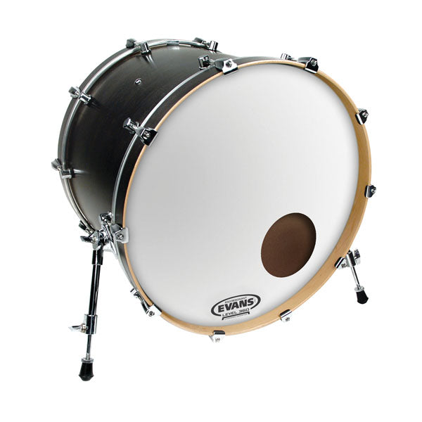 Evans snara trumhuvud EQ3 Resonant Smooth White (22)