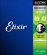 Elixir Optiweb Guitar Strings (Super Light, 09-42)