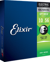 Elixir Optiweb gitarrsträngar (7-strängar, 10-56 ljus)