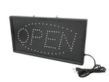 OPEN skylt, LED