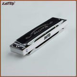 Easttop T008 Blues Harp munspel (F, Silver)