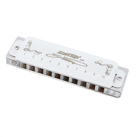 Easttop Blues munspel T008L - vit - ton C