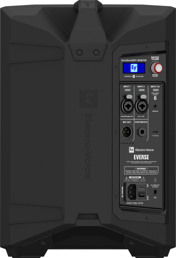 EVERSE8 Active PA-högtalare med Electro-Voice (svart)
