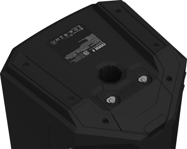 EVERSE8 Active PA-högtalare med Electro-Voice (svart)