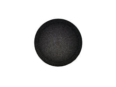 Ändplugg 50mm svart