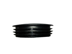 Ändplugg 50mm svart