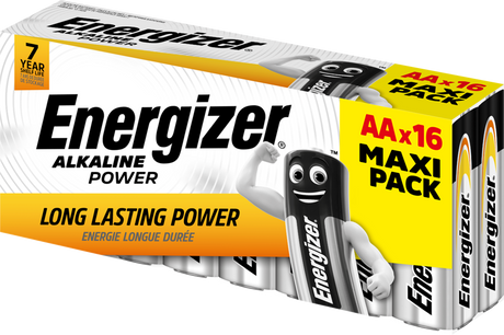 Energizer Power AA-batterier (16 st)