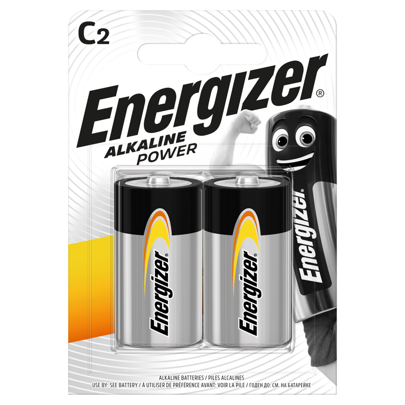 Energizer Power C-batterier (2 st.)