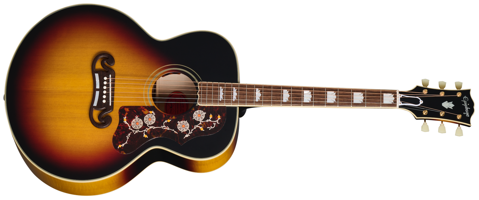 Epiphone 1957 SJ-200 ( Vintage Sunburst )