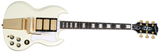 Epiphone 1963 Les Paul SG Custom (Maestro Vibrola, Classic White )
