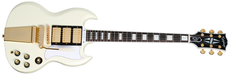 Epiphone 1963 Les Paul SG Custom (Maestro Vibrola, Classic White )
