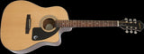 Epiphone AJ-100CE Western gitarr (naturlig)