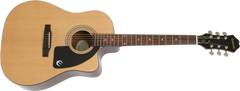 Epiphone AJ-100CE Western Gitarrer (Natural)