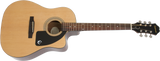 Epiphone AJ-100CE Western gitarr (naturlig)