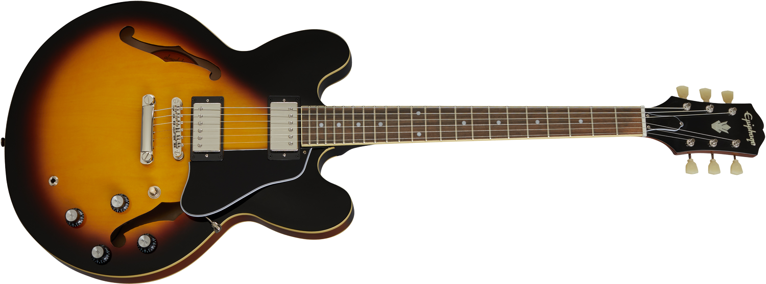Epiphone ES-335 elektrisk gitarr ( Vintage Sunburst )