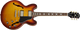Epiphone ES-335 Figured Electric Guitar ( Raspberry Tea Burst )
