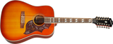 Epiphone Hummingbird 12-strängad Western gitarr ( Aged Cherry Sun)
