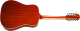 Epiphone Hummingbird 12-strängad Western gitarr ( Aged Cherry Sun)