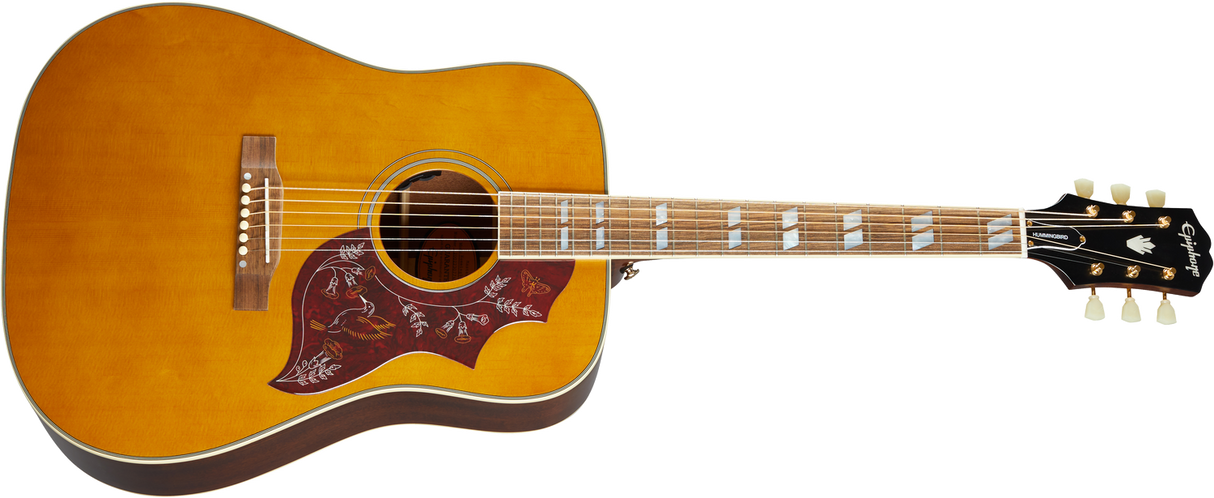 Epiphone Hummingbird Western Guitar ( Aged naturlig Antique Gloss )