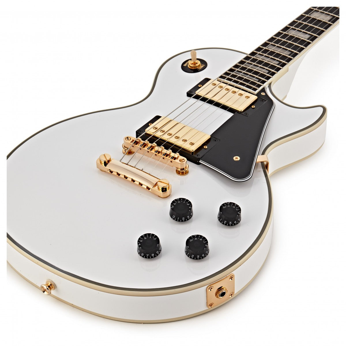 Epiphone Les Paul Custom Electric Guitar ( Alpine White )