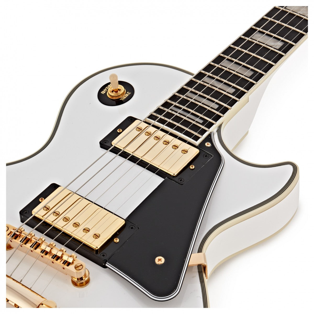Epiphone Les Paul Custom Electric Guitar ( Alpine White )